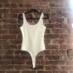 Dance & Marvel White Bodysuit NWT, Size S